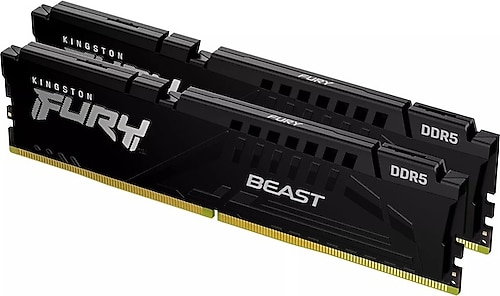 Kingston Fury Beast 16 GB (2X8) 6000 MHz CL36 KF560C36BBEK2/16 DDR5 Ram