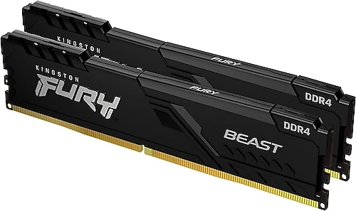 Kingston Fury Beast 32 GB (2x16) 3200 MHz CL16 KF432C16BBK2/32 DDR4 Ram