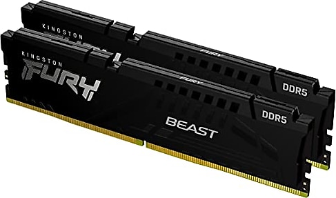 Kingston Fury Beast 32 GB (2x16) 6000 Mhz CL40 KF560C40BBK2/32 DDR5 Ram