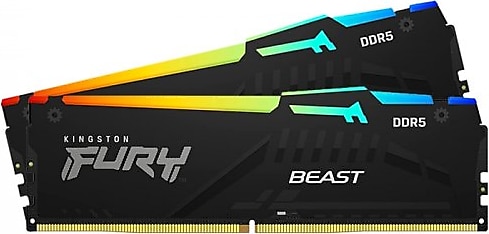 Kingston Fury Beast RGB 32 GB (2X16) 5600 MHz CL36 KF556C36BBEAK2/32 DDR5 Ram