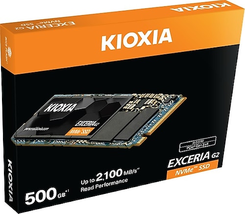 Kioxia Exceria 500GB 2100MB-1700MB M.2 2280 SSD