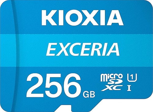 Kioxia Exceria LMEX1L256GG2 Class 10 UHS-I U1 256 GB Micro SD Kart