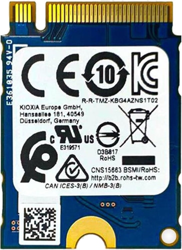 Kioxia KBG40ZNS256G PCI-Express 3.0 256 GB M.2 SSD