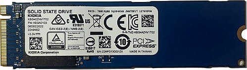 Kioxia KBG40ZNV1T02 PCI-Express 3.0 1 TB M.2 SSD