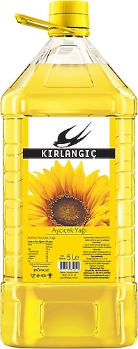Kırlangıç 5 lt Pet Ayçiçek Yağı