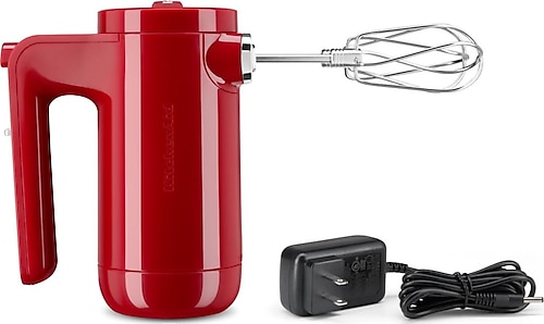KitchenAid 5KHMB732EER Empire Red Şarjlı El Mikseri