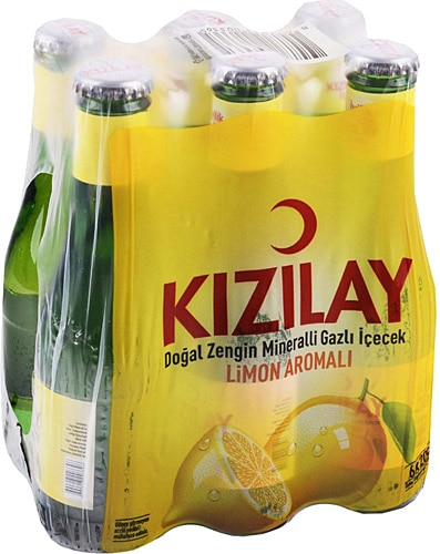Kızılay Limon Aromalı Maden Suyu 6x200 ml