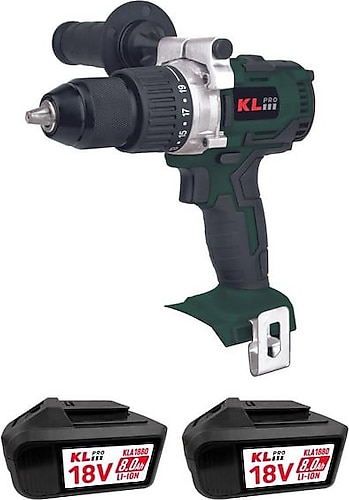 KLpro KLNM18-20 18 V Çift Akülü 2 Ah Matkap