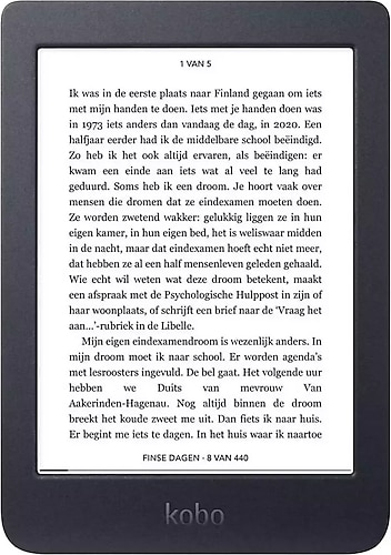 Kobo E-kitap Okuma Cihazı - Siyah