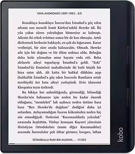 Kobo E-rdr Siyah Okuma Cihazı N778