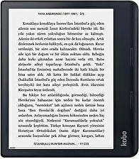 Kobo Sage E-Kitap Okuyucu