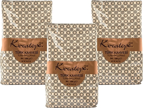 Kocatepe Folyo Türk Kahvesi 1000 gr 3'lü