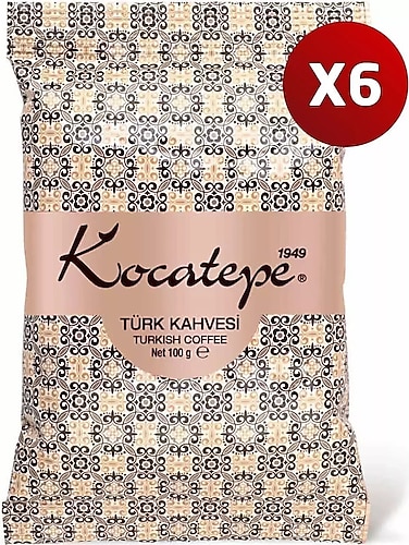 Kocatepe Türk Kahvesi 100 gr 6'lı