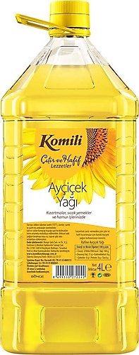Komili Ayçiçek Yağı 4 lt