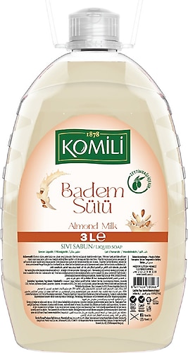 Komili Badem Sütü Sıvı Sabun 3 lt