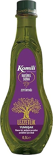 Komili Ege Lezzetlik Yumuşak Natürel Sızma Zeytinyağı 500 ml