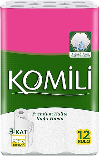 Komili Konfor 12 Rulo Kağıt Havlu