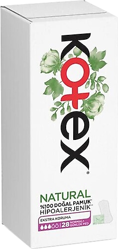 Kotex Natural Normal 28'li Günlük Ped