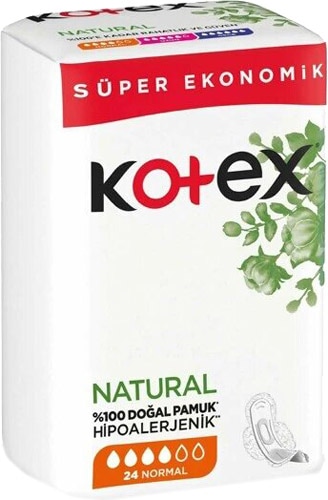 Kotex Natural Ultra Normal Hijyenik Ped 24'lü
