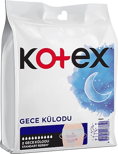 Kotex Regl Gece Külodu 2'li