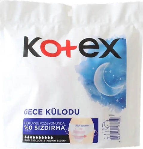 Kotex Regl Gece Külodu 2 x 12 Paket