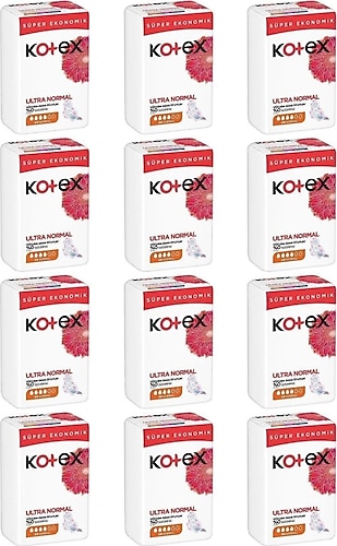 Kotex Ultra Normal 24'lü 12 Adet Hijyenik Ped