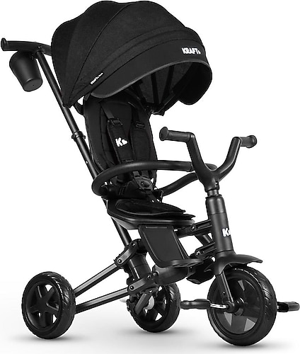 Kraft Nova QPlay 6 in 1 Siyah Bebek Bisikleti