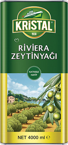 Kristal Riviera Zeytinyağı 4 lt