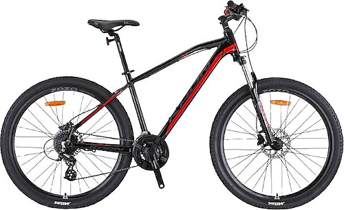 Kron XC 150 HD Siyah-Kırmızı-Füme 24 Vites 29 Jant Erkek Dağ Bisikleti