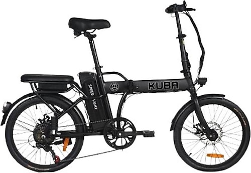 Kuba Speedlight Siyah Katlanabilir Elektrikli Bisiklet
