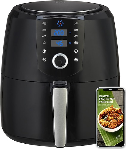 Kumtel Digital Fastfryer XXL HAF-06 Airfryer 8.5 lt Yağsız Fritöz