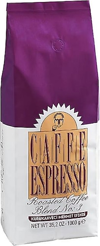 Kurukahveci Mehmet Efendi Espresso No.3 Çekirdek Kahve 1 kg