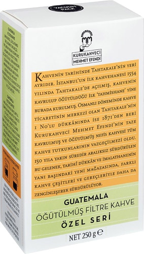 Kurukahveci Mehmet Efendi Özel Seri Guatemala 250 gr Filtre Kahve