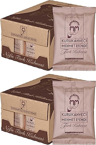 Kurukahveci Mehmet Efendi Türk Kahvesi 100 gr 50'li