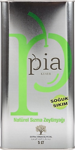 Kuser Tarım Soğuk Sıkım Natürel Sızma Zeytinyağı 5 lt