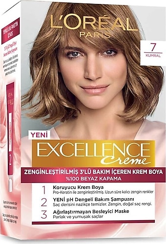 L'Oreal Paris Loreal Excellence Saç Boyası 7