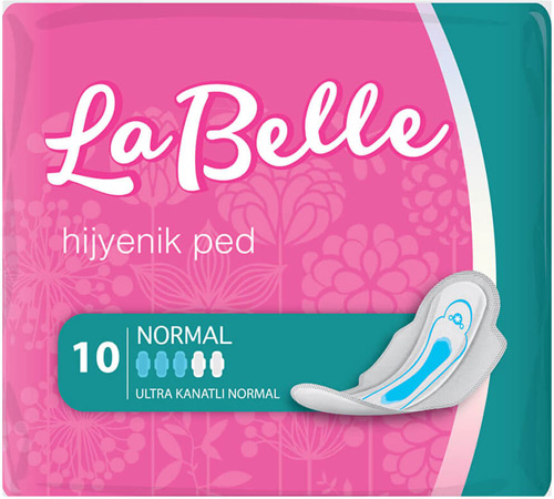 La Belle Ultra Normal 10'lu Hijyenik Ped