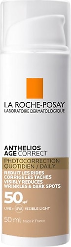 La Roche-Posay Anthelios Age Correct CC 50 Faktör Renkli Güneş Kremi 50 ml