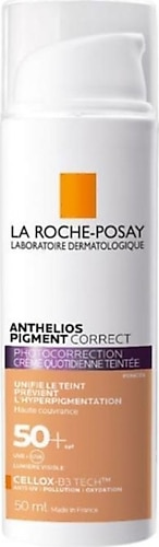 La Roche-Posay Anthelios Pigment Correct Medium 50 Faktör Renkli Güneş Kremi 50 ml