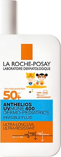 La Roche-Posay Anthelios UVmune 400 Dermo-Pediatrics Invisible Fluid 50 Faktör Güneş Kremi 50 ml