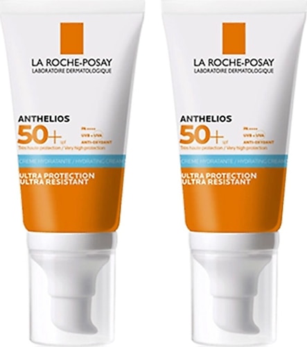 La Roche-Posay Anthelios UVmune 400 Hydrating 50 Faktör Güneş Kremi 50 ml 2 Adet