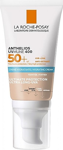 La Roche-Posay Anthelios Uvmune 400 Hydrating 50 Faktör Renkli Güneş Kremi 50 ml