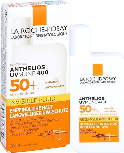 La Roche-Posay Anthelios UVmune 400 Invisible Fluid 50 Faktör Güneş Kremi 50 ml