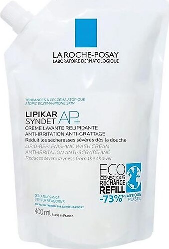 La Roche-Posay Lipikar Syndet AP+ Refill Vücut Temizleme Jeli 400 ml