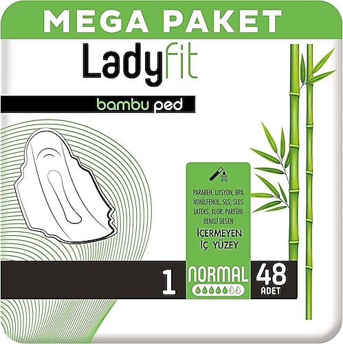 Ladyfit Bambu Mega Normal 48'li Ped