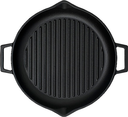 Lava Lv Eco Gt 30 T5 Döküm 30 cm Yuvarlak Metal Kulplu Izgara Tava