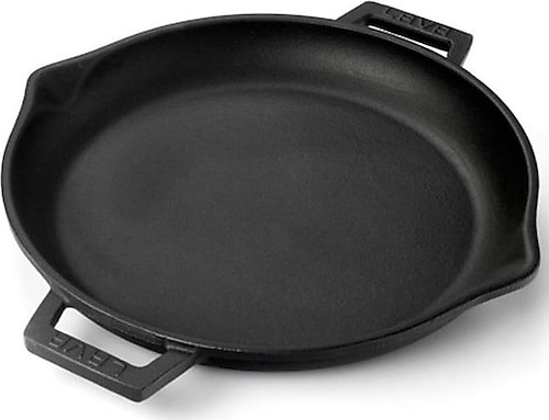 Lava Yuvarlak Çift Kulplu LV ECO TV 30 K0 30 cm Demir Döküm Kızartma Tavası
