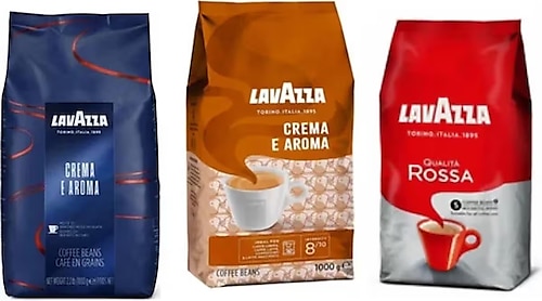 Lavazza Çekirdek Kahve 3 Lü Efsane Set 1 kg x 3