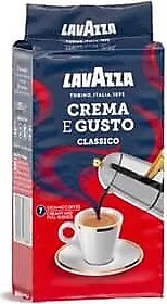 Lavazza Crema E Gusto Orta Sert-Sert İçim Organik Öğütülmüş Endonezya Filtre Kahve 250 gr