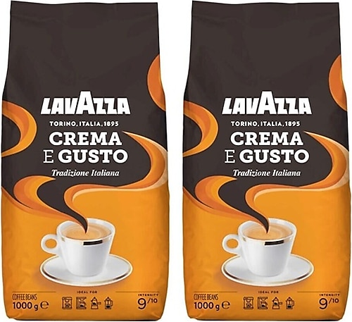 LavAzza Crema E Gusto Tradizione Italiana Çekirdek Kahve 1 Kg x 2 Adet